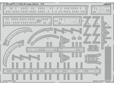 C-130J-30 cargo interior for ZVEZDA 