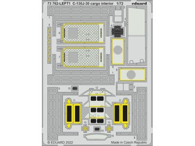 C-130J-30 cargo interior for ZVEZDA 