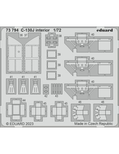 C-130J interior 1/72 ZVEZDA 