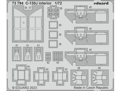 C-130J interior 1/72 ZVEZDA 