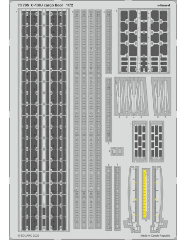 C-130J cargo floor 1/72 ZVEZDA 