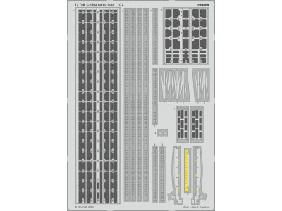 C-130J cargo floor 1/72 ZVEZDA 