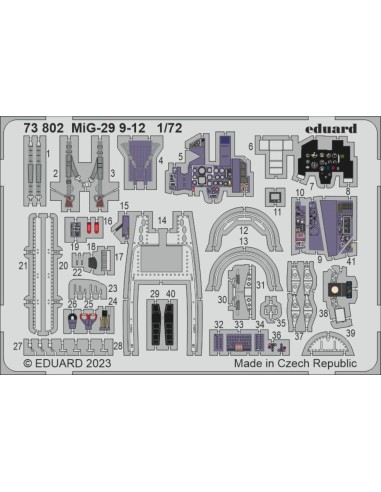 MiG-29 9-12 1/72 GREAT WALL HOBBY 