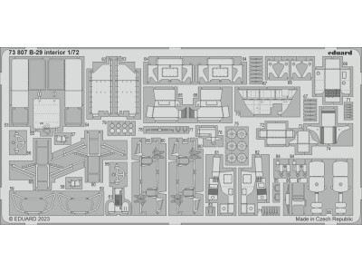 B-29 interior 1/72 HOBBY 2000 / ACADEMY 