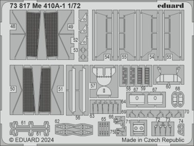 Me 410A-1 1/72 AIRFIX 
