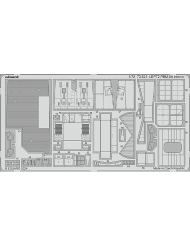 PBM-5A interior 1/72 ACADEMY 