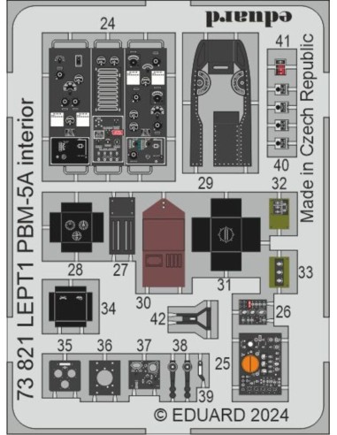 PBM-5A interior 1/72 ACADEMY 