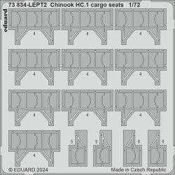 Chinook HC.1 cargo seats  AIRFIX 