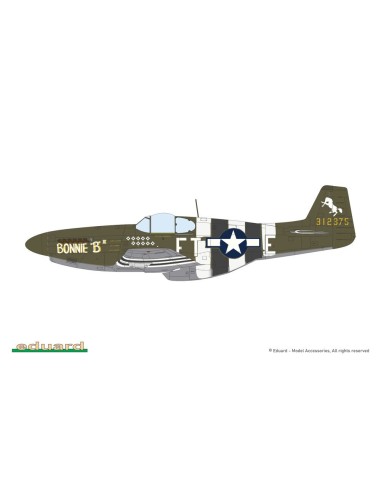 P-51B/C Mustang w/ dorsal fin  EDUARD-PROFIPACK 