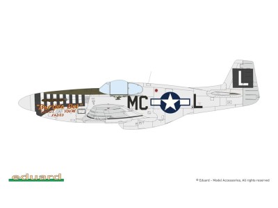 P-51B/C Mustang w/ dorsal fin  EDUARD-PROFIPACK 