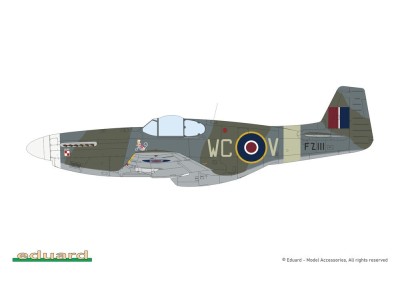 P-51B/C Mustang w/ dorsal fin  EDUARD-PROFIPACK 