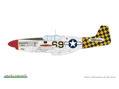 P-51B/C Mustang w/ dorsal fin  EDUARD-PROFIPACK 