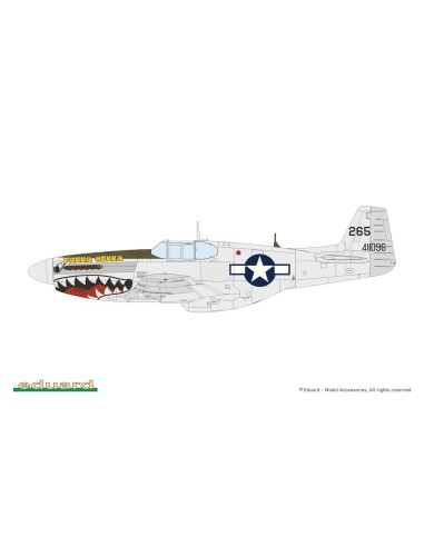 P-51B/C Mustang w/ dorsal fin  EDUARD-PROFIPACK 
