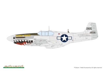 P-51B/C Mustang w/ dorsal fin  EDUARD-PROFIPACK 