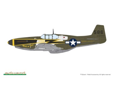 P-51B/C Mustang w/ dorsal fin  EDUARD-PROFIPACK 