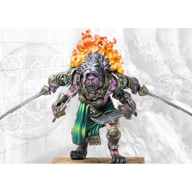 Rakshasa Bakasura (with Swords)