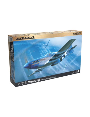 P-51B Mustang Malcolm Hood canopy 1/48 EDUARD-PROFIPACK 