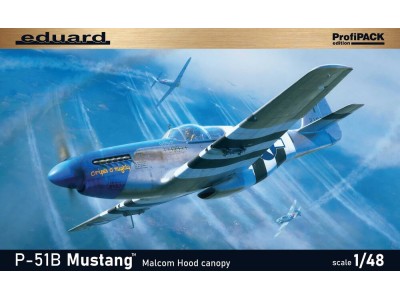 P-51B Mustang Malcolm Hood canopy 1/48 EDUARD-PROFIPACK 