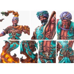 Sorcerer Kings: Efreet Flamecasters 2