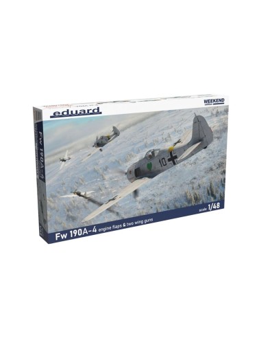 Fw 190A-4 w/ engine flaps & 2-gun wings 1/48 Weekend edition 