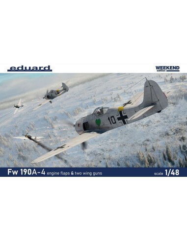 Fw 190A-4 w/ engine flaps & 2-gun wings 1/48 Weekend edition 