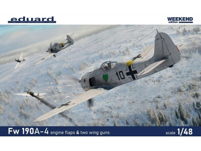 Fw 190A-4 w/ engine flaps & 2-gun wings 1/48 Weekend edition 