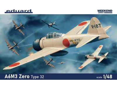 A6M3 Zero Type 32 1/48 Weekend edition 