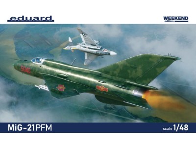 MiG-21PFM  EDUARD-WEEKEND 