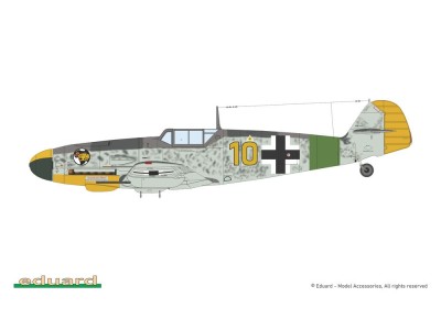 Bf 109G-4  EDUARD-WEEKEND 