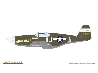 P-51B/C Mustang Birdcage canopy 