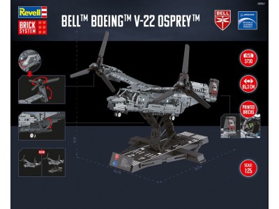 Bell Boeing V-22 Osprey - Brick System 