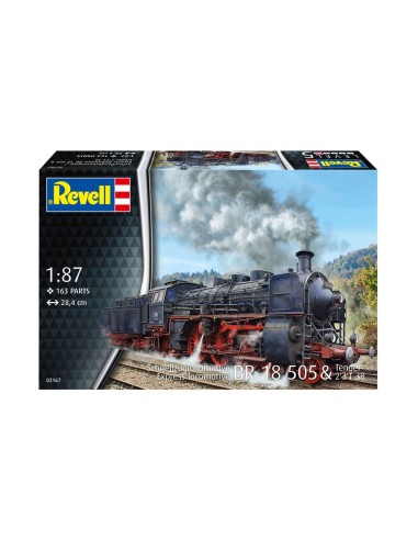 Schnellzuglokomotive BR 18 505 mit Tender 2'3' T38 