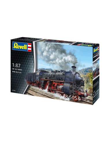 Schnellzuglokomotive BR 18 505 mit Tender 2'3' T38 