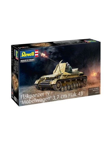 Flakpanzer IV - Möbelwagen 3,7 cm Flak 43 