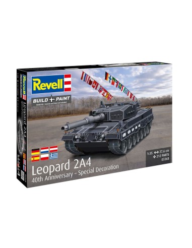 Leopard 2A4 - Special Decoration 40th anniversary 