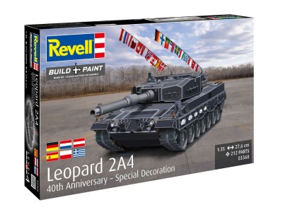 Leopard 2A4 - Special Decoration 40th anniversary 