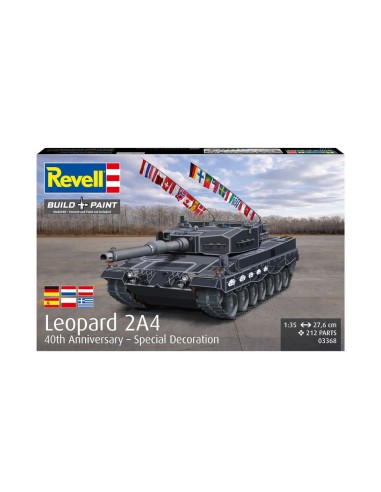 Leopard 2A4 - Special Decoration 40th anniversary 