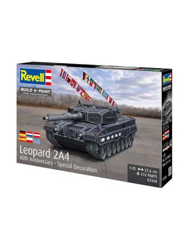 Leopard 2A4 - Special Decoration 40th anniversary 