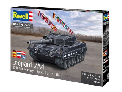Leopard 2A4 - Special Decoration 40th anniversary 