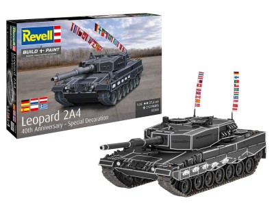 Leopard 2A4 - Special Decoration 40th anniversary 