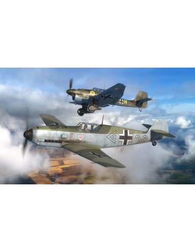Messerschmitt Bf109E & Junkers Ju87B Stuka 
