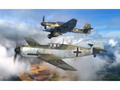 Messerschmitt Bf109E & Junkers Ju87B Stuka 