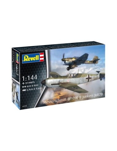 Messerschmitt Bf109E & Junkers Ju87B Stuka 