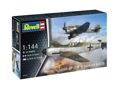 Messerschmitt Bf109E & Junkers Ju87B Stuka 