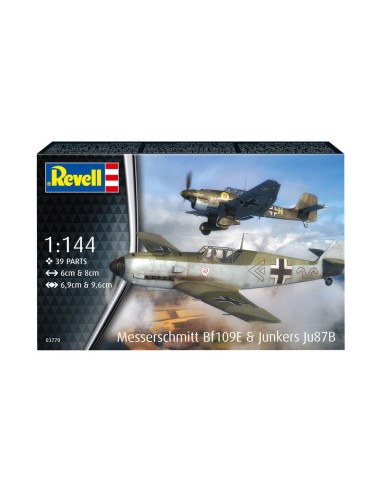 Messerschmitt Bf109E & Junkers Ju87B Stuka 