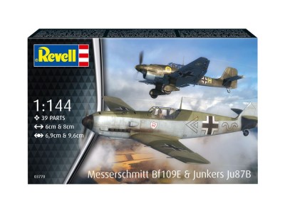 Messerschmitt Bf109E & Junkers Ju87B Stuka 