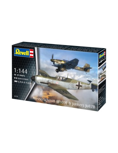 Messerschmitt Bf109E & Junkers Ju87B Stuka 