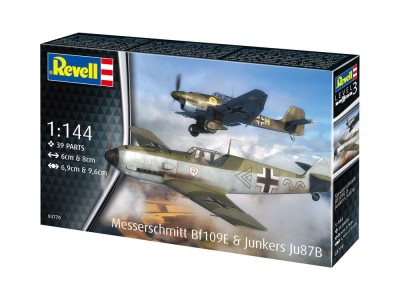 Messerschmitt Bf109E & Junkers Ju87B Stuka 