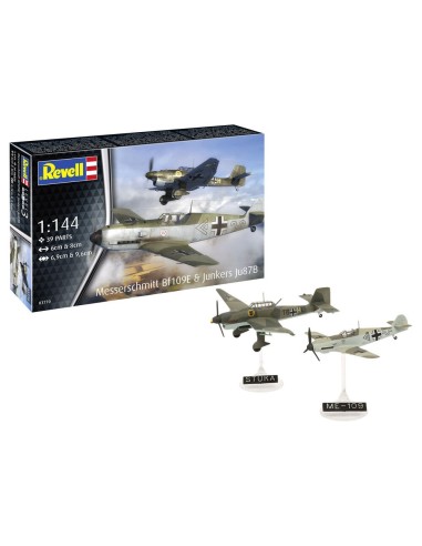 Messerschmitt Bf109E & Junkers Ju87B Stuka 