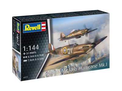 Supermarine Spitfire Mk.Ia & Hawker Hurricane Mk.I 